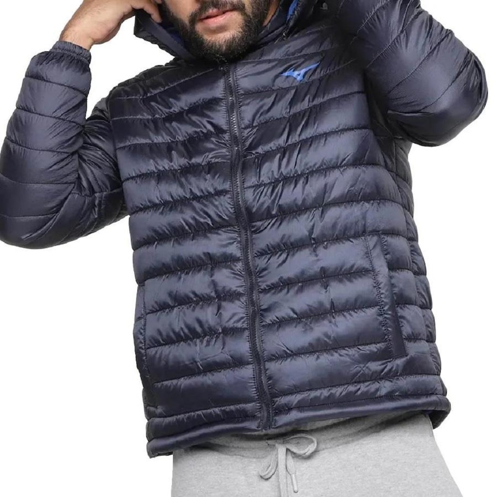 Imagem 2 do produto Jaqueta com Capuz Mizuno Puff M Masculina