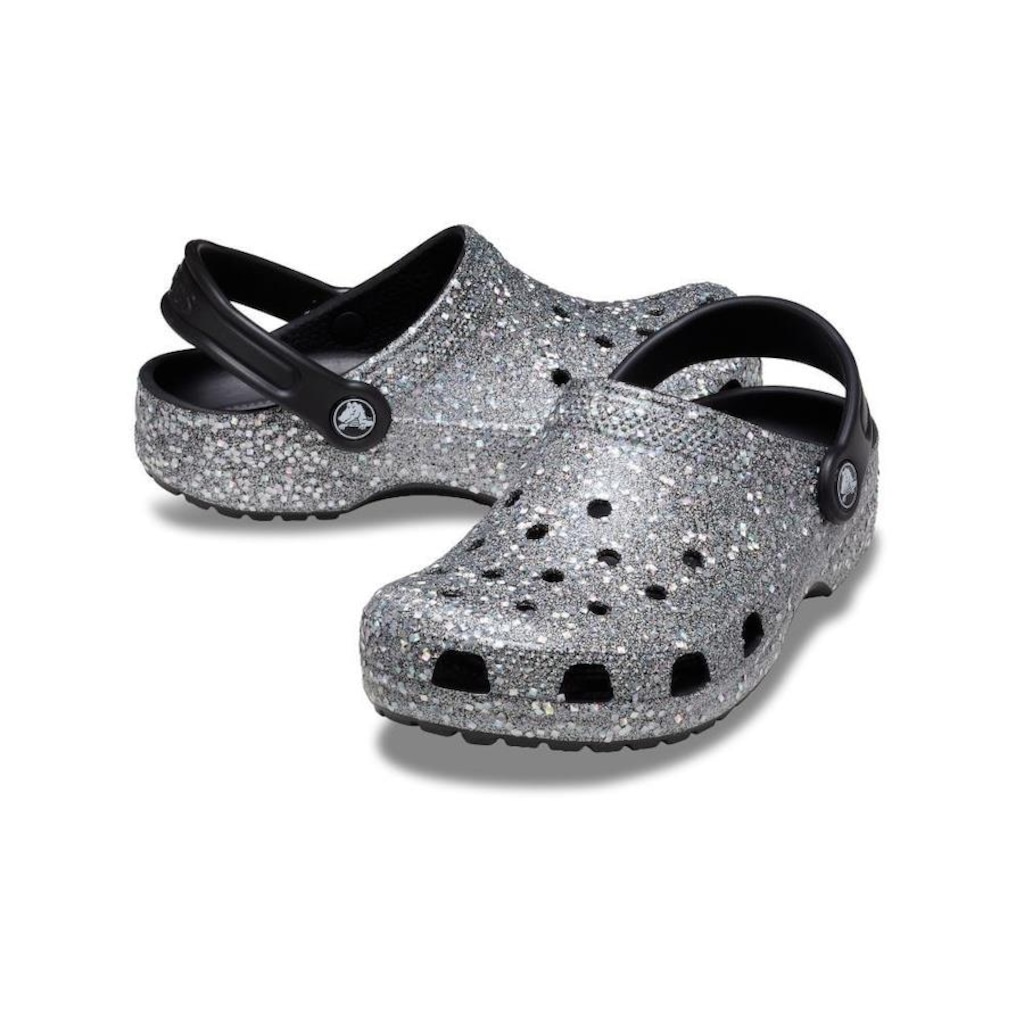 Imagem 4 do produto Sandália Crocs Classic Clog Glitter - Infantil