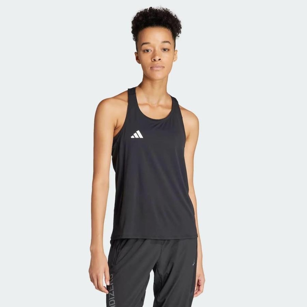 Imagem 2 do produto Camiseta Regata adidas Adizero Essentials - Feminina