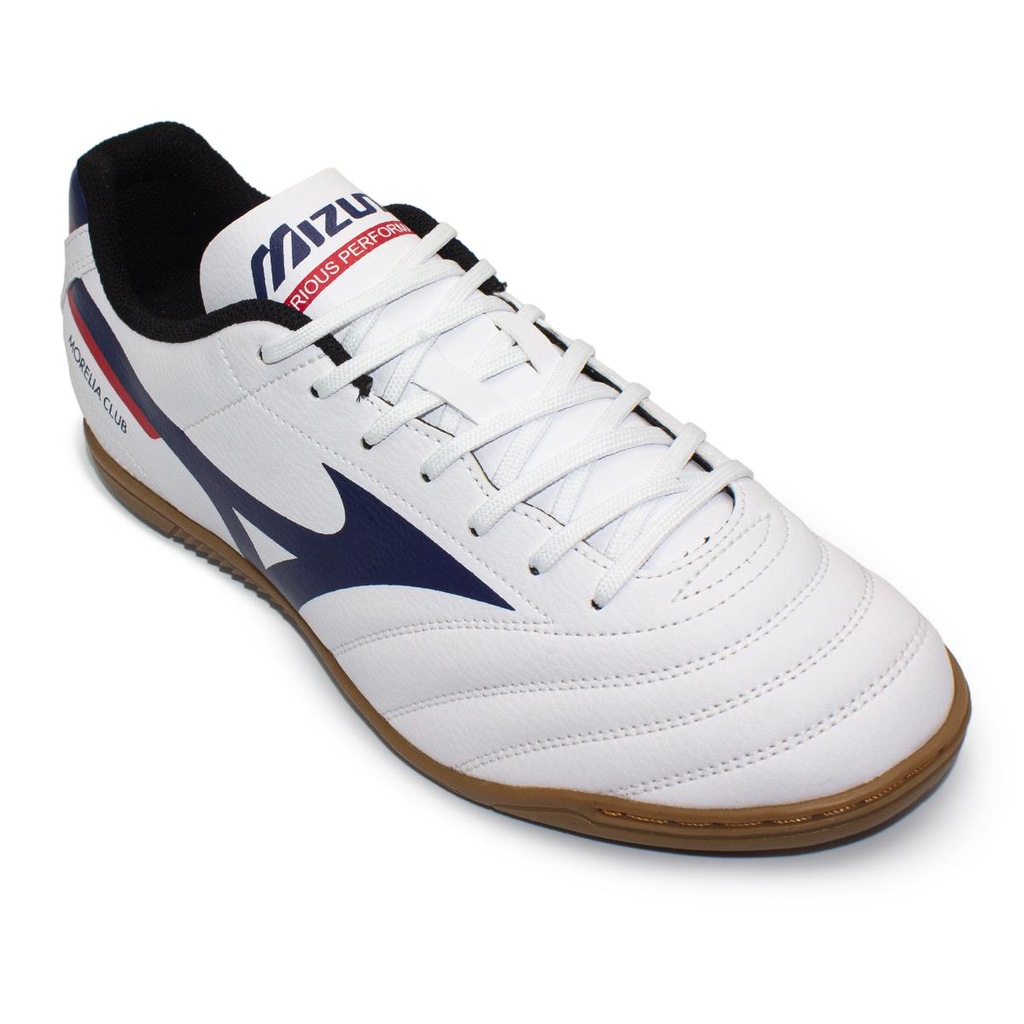 Imagem 2 do produto Chuteira Futsal Mizuno Morelia Club In + Meião Color Sports - Adulto