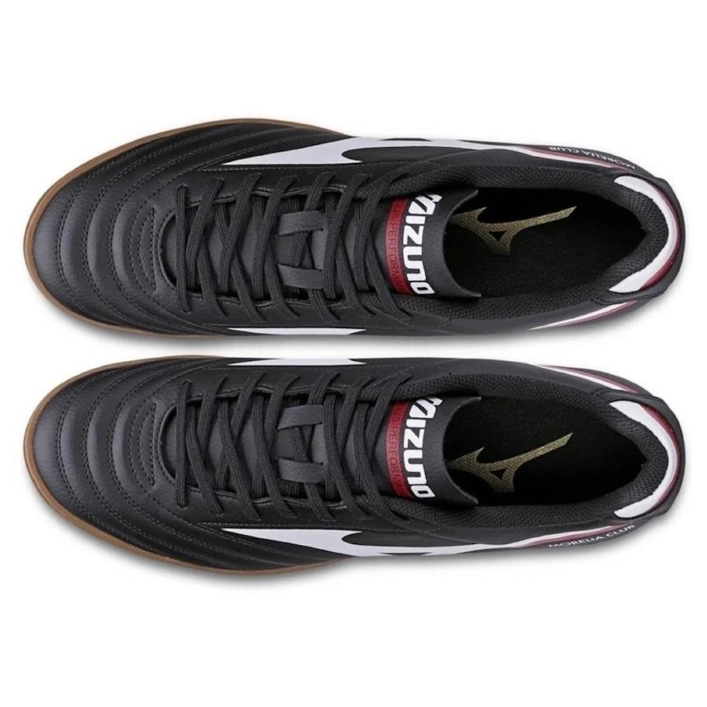 Imagem 2 do produto Chuteira Futsal Mizuno Morelia Club + Meia Antiderrapante - Adulto