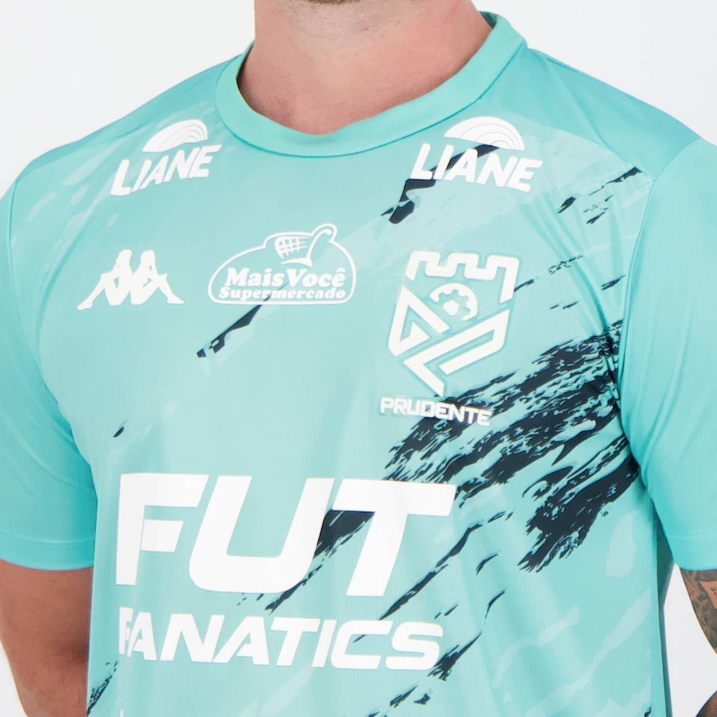 Imagem 4 do produto Camisa do Grêmio Prudente Goleiro I 2024 Kappa - Masculina
