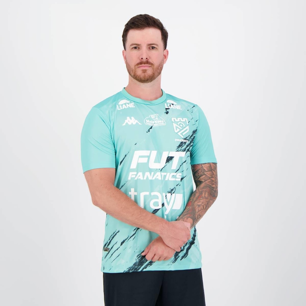 Imagem 5 do produto Camisa do Grêmio Prudente Goleiro I 2024 Kappa - Masculina