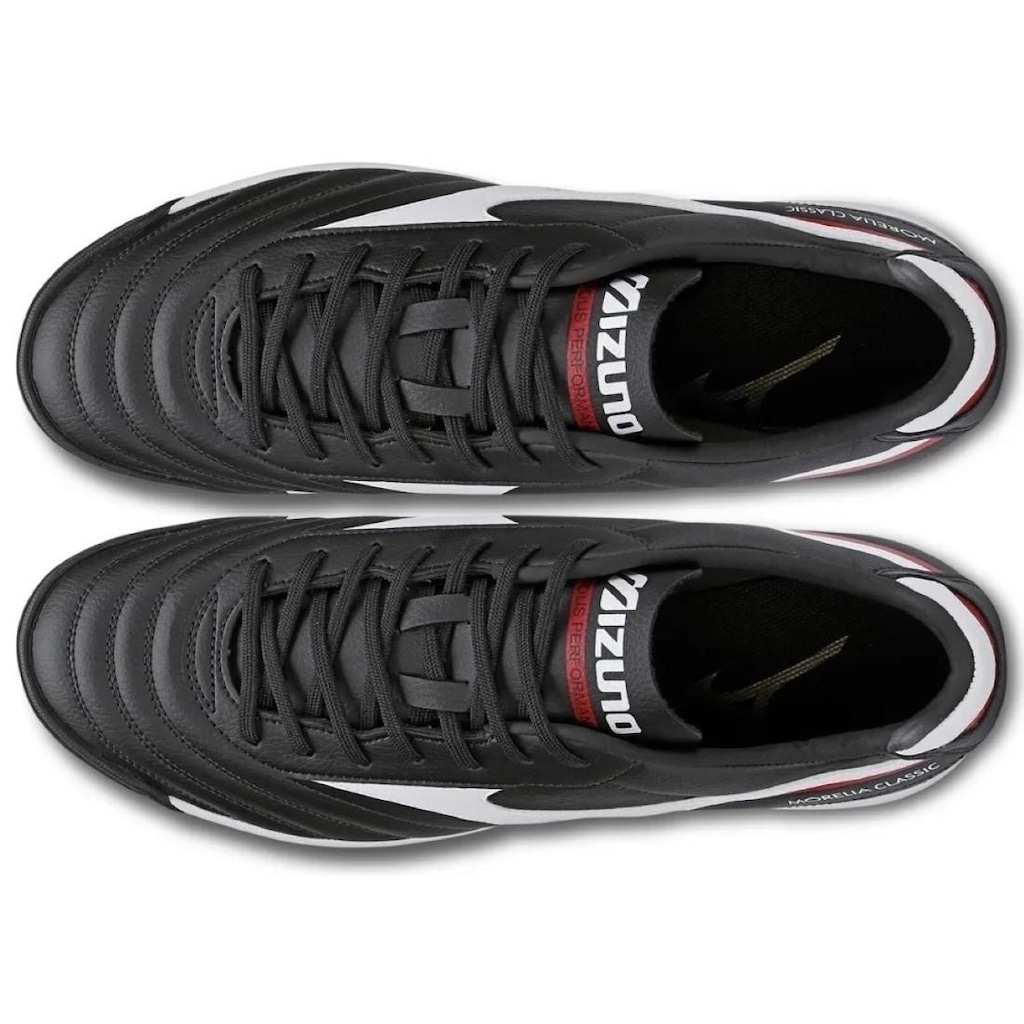 Imagem 2 do produto Chuteira Society Mizuno Morelia Classic - Adulto + Meia Antiderrapante