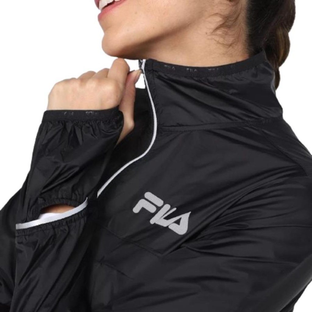 Imagem 2 do produto Jaqueta sem Capuz Fila Windbreak - Feminina