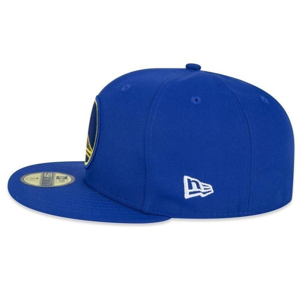 Imagem 5 do produto Boné Aba Reta New Era 59Fifty Fitted Nba Golden State Warriors - Fechado - Masculino