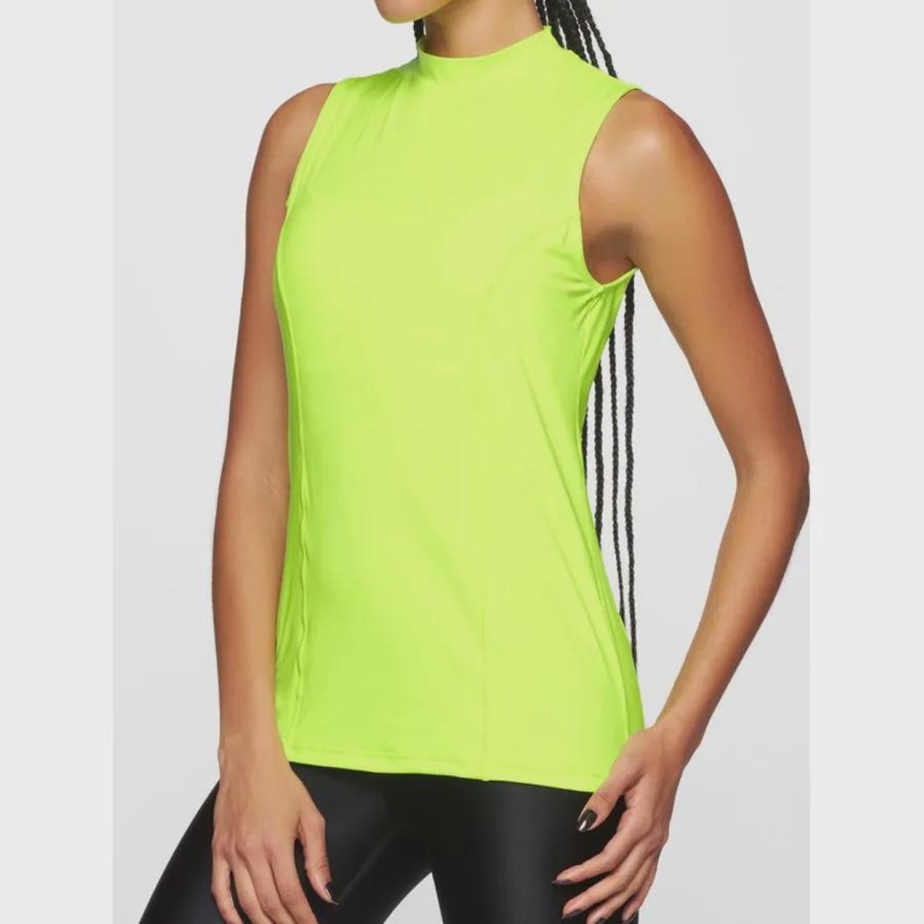 Imagem 3 do produto Camiseta Regata Body For Sure com Gola Alta U.V - Feminina
