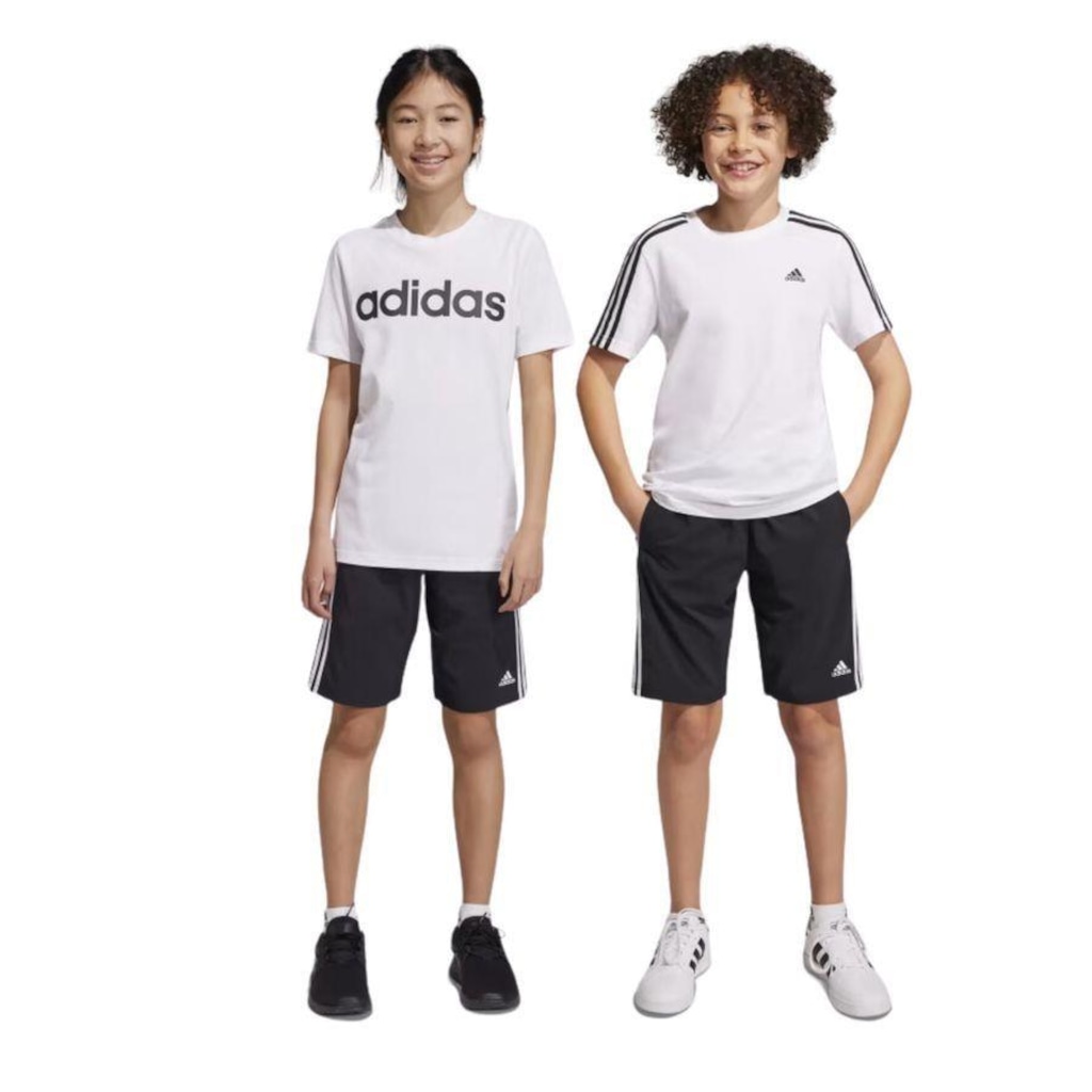 Imagem 4 do produto Short adidas Essentials 3 Listras - Infantil
