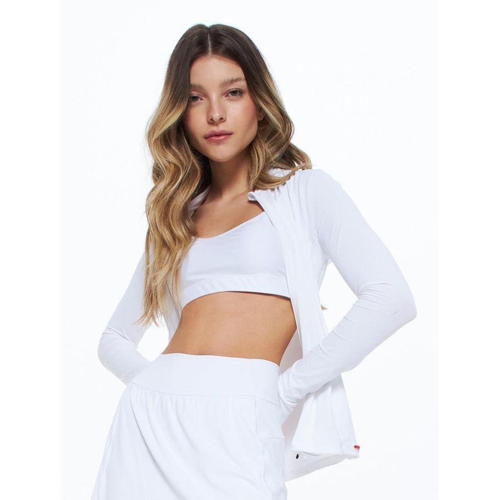 Imagem 4 do produto Blusão sem Capuz Body For Sure Liso Move - Feminino