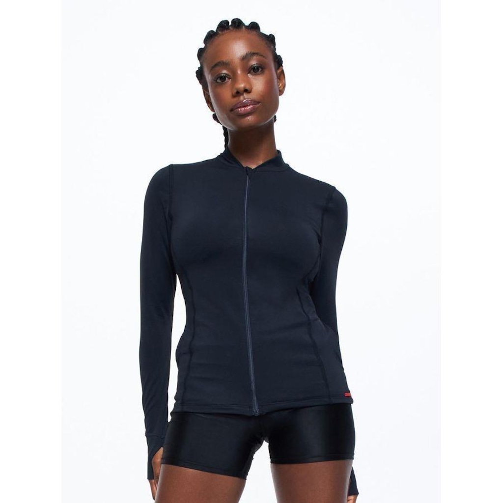 Imagem 2 do produto Blusão sem Capuz Body For Sure Liso Move - Feminino