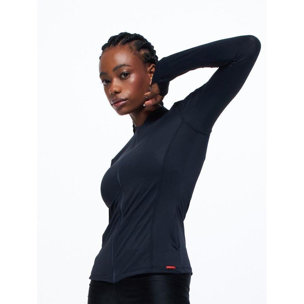 Imagem 4 do produto Blusão sem Capuz Body For Sure Liso Move - Feminino