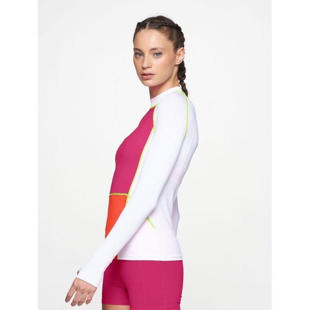 Imagem 3 do produto Camiseta Body For Sure Manga Longa Lisa Beach Sports - Feminina
