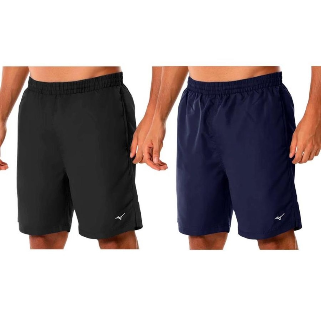 Imagem 1 do produto Kit Bermuda Mizuno Bas Rip Stop 3 - 2 Unidades - Masculina
