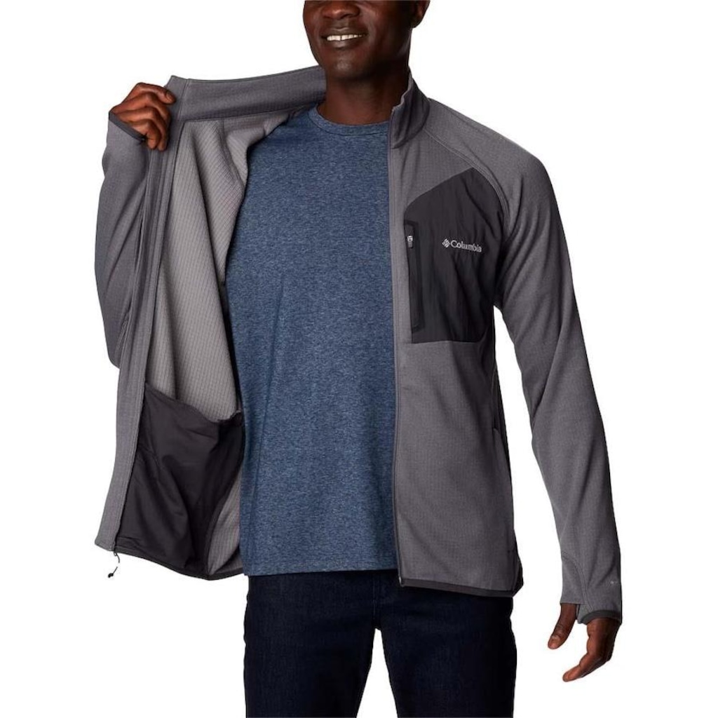 Imagem 3 do produto Jaqueta Columbia Triple Canyon Full Zip Cinza Masculino