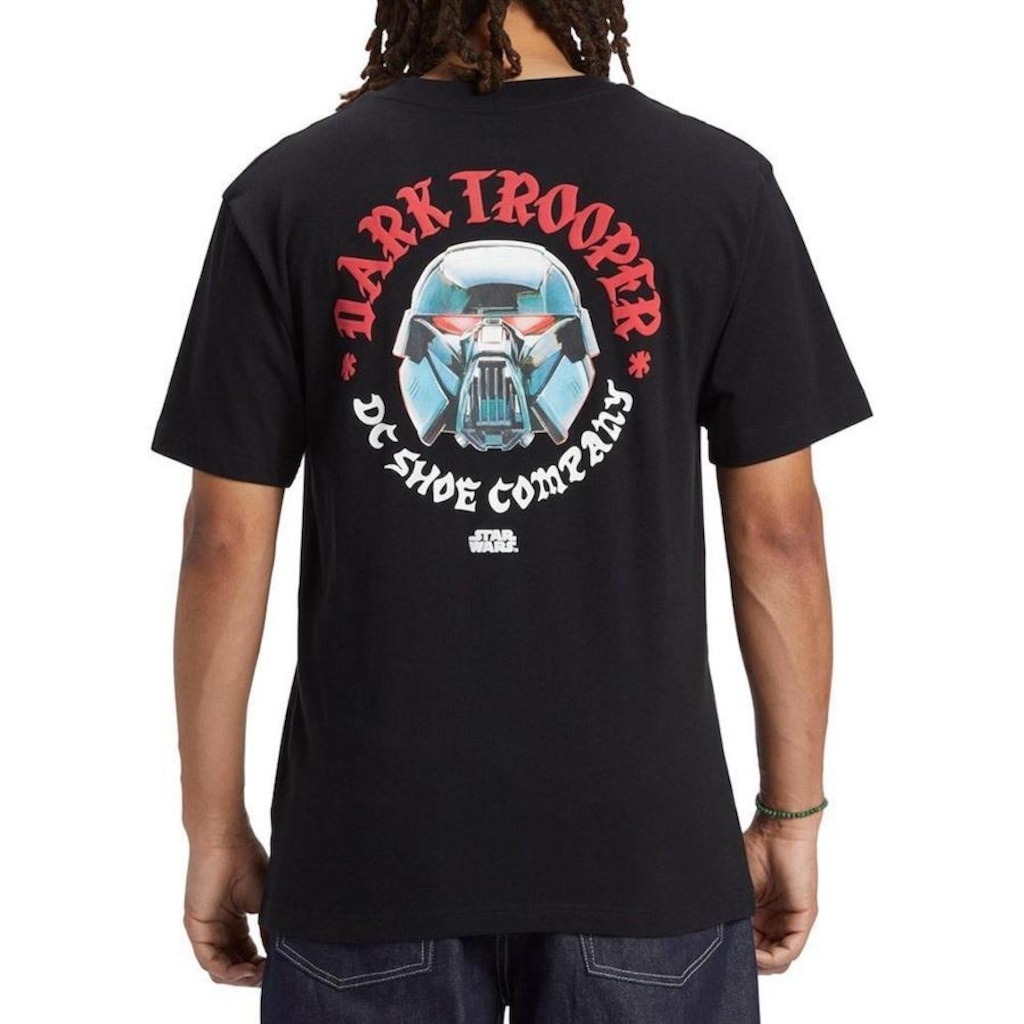 Imagem 2 do produto Camiseta Dc Shoes Star Wars Original Dark Trooper Hs - Masculina