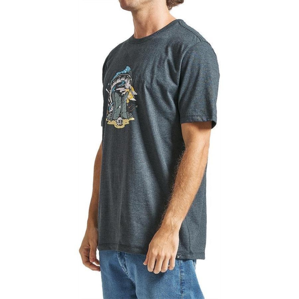 Imagem 3 do produto Camiseta Hurley Bedrock Sm24 - Masculina