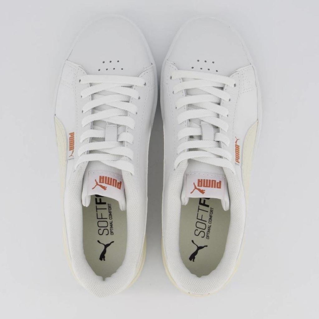 Imagem 4 do produto Tênis Puma Jada Bdp Feminino Branco e Bege