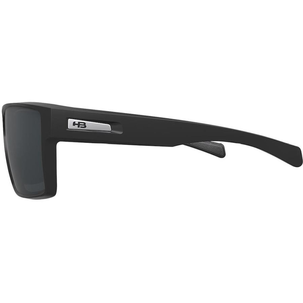 Imagem 2 do produto Óculos de Sol Unissex HB Byron Matte Black Gray