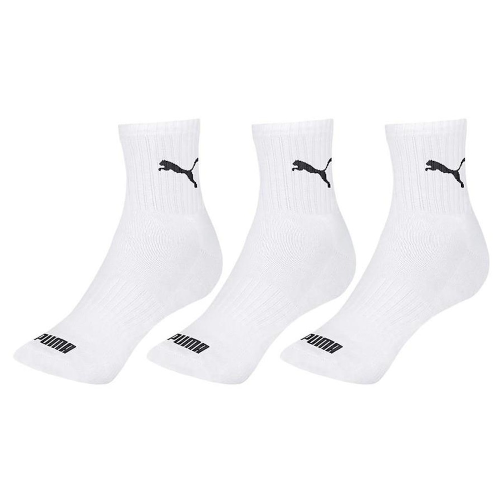 Imagem 2 do produto Kit Meia Cano Médio Puma Esportiva - 9 Pares - Feminino