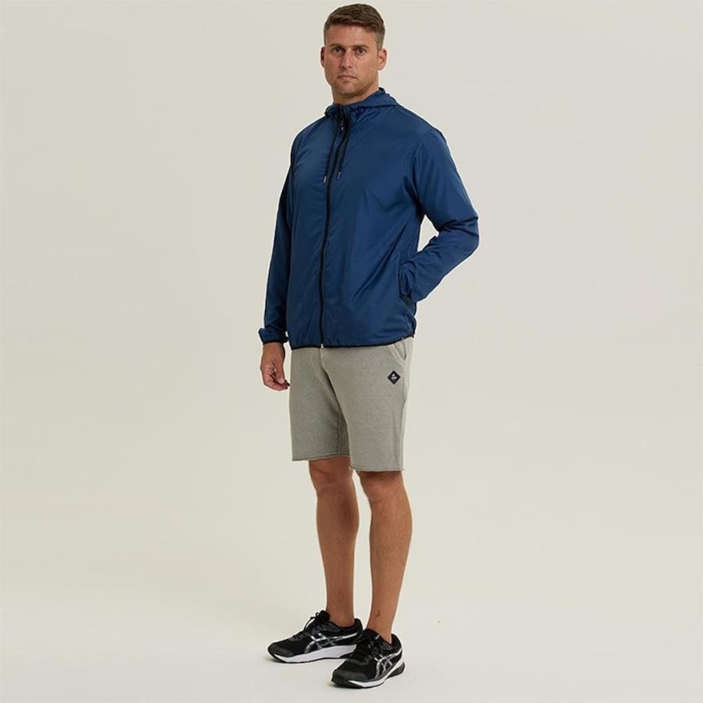 Imagem 2 do produto Jaqueta Corta Vento com Capuz Wss Brasil Basic - Masculina