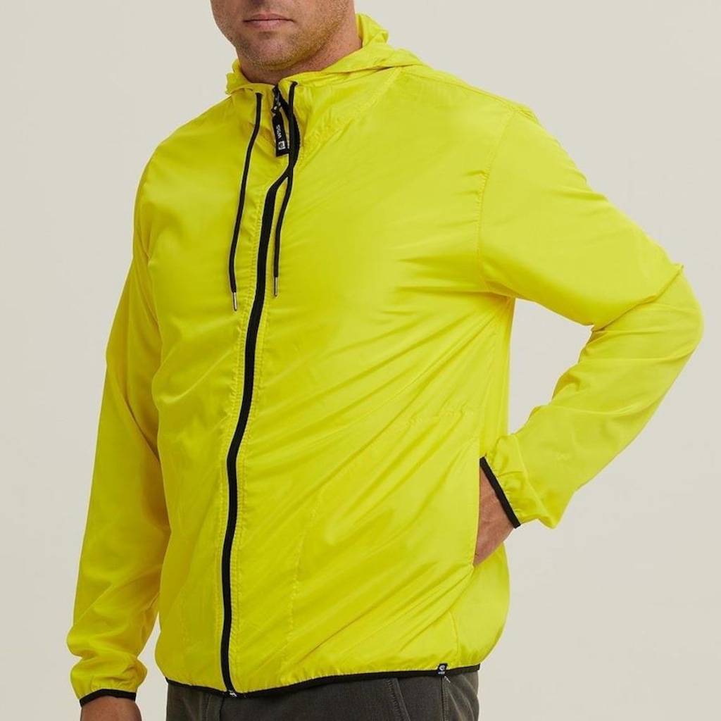 Imagem 3 do produto Jaqueta Corta Vento com Capuz Wss Brasil Basic - Masculina