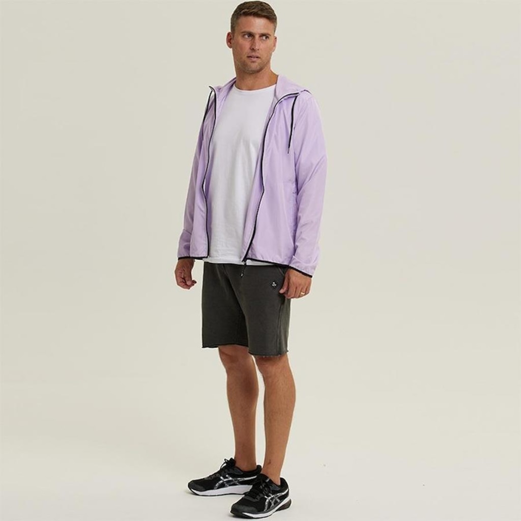 Imagem 2 do produto Jaqueta Corta Vento com Capuz Wss Brasil Basic - Masculina