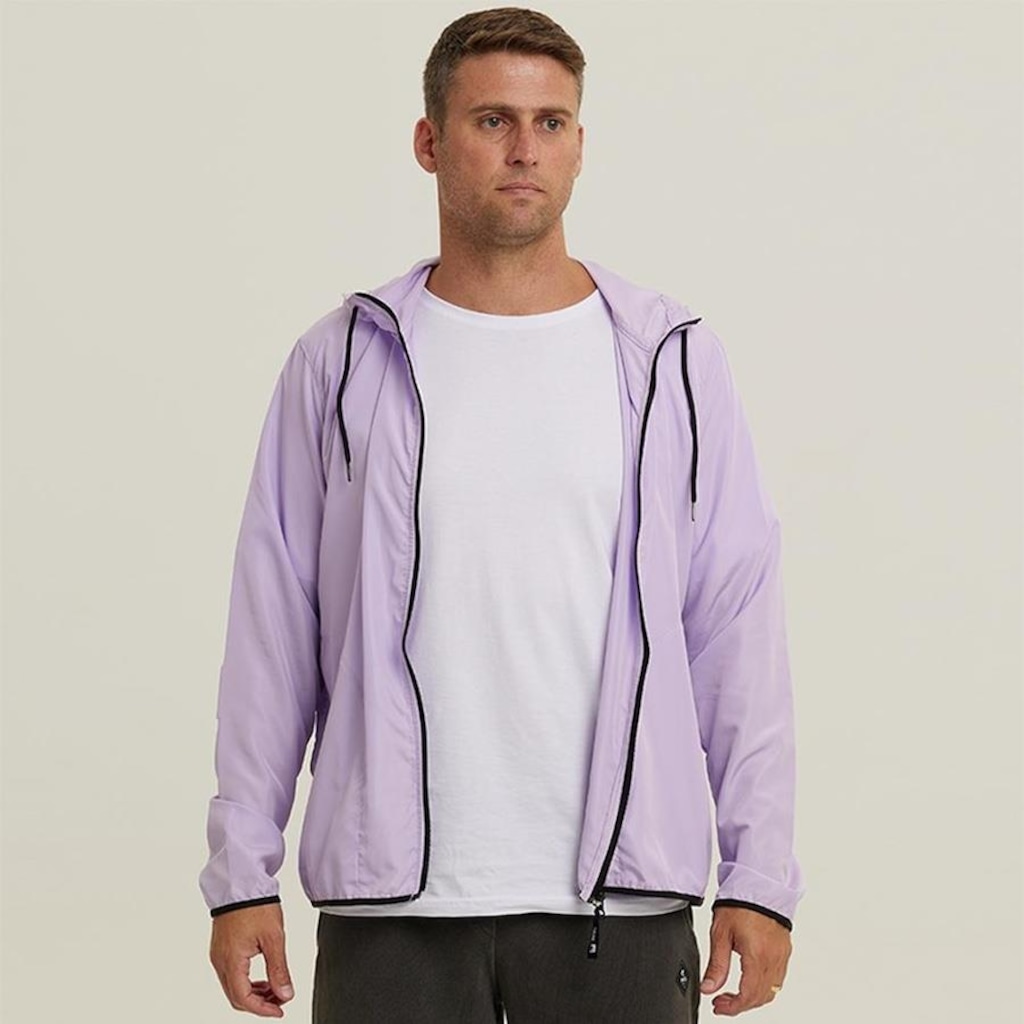 Imagem 4 do produto Jaqueta Corta Vento com Capuz Wss Brasil Basic - Masculina