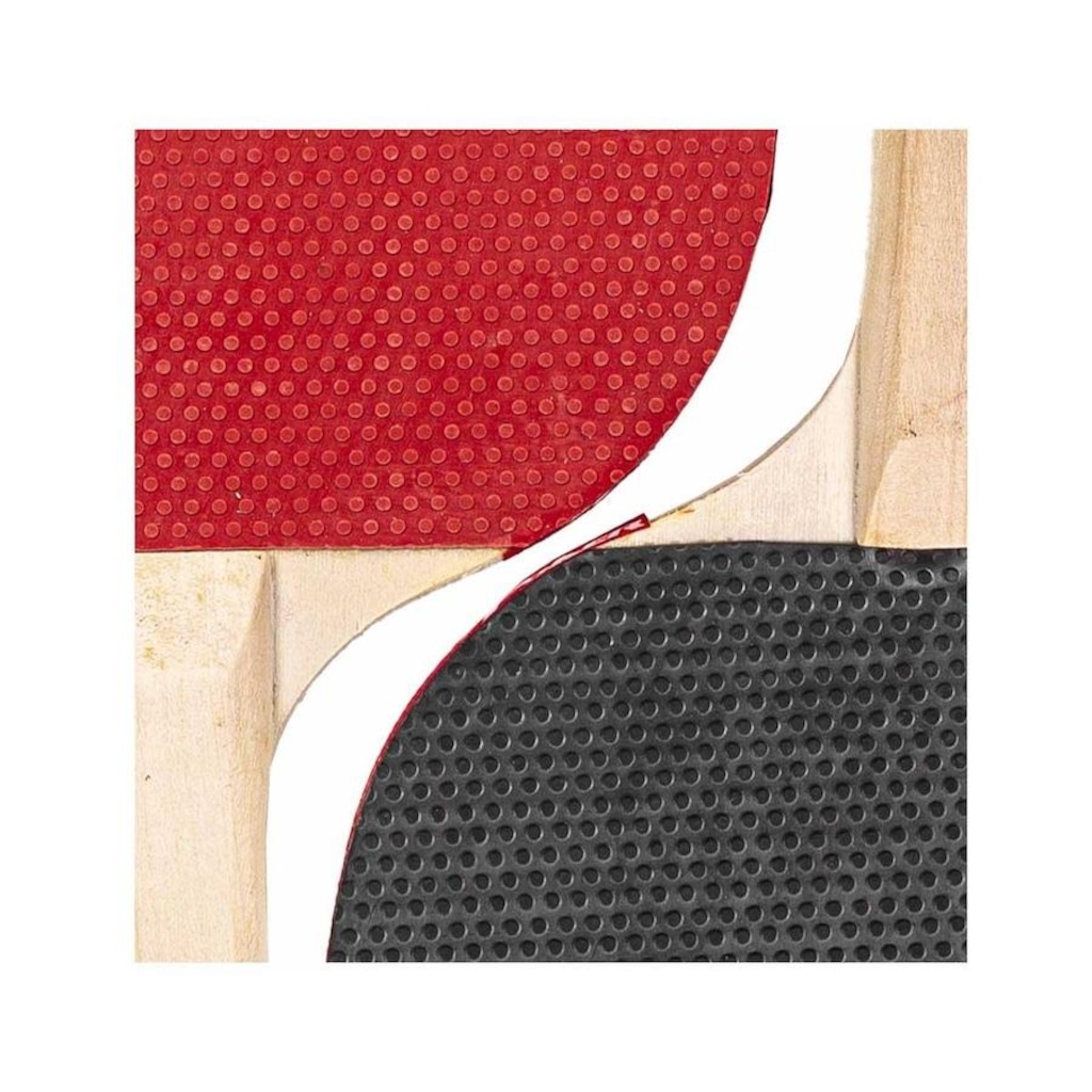 Imagem 4 do produto Kit Tênis de Mesa Effect II Poker com 2 Raquetes + 3 Bolas