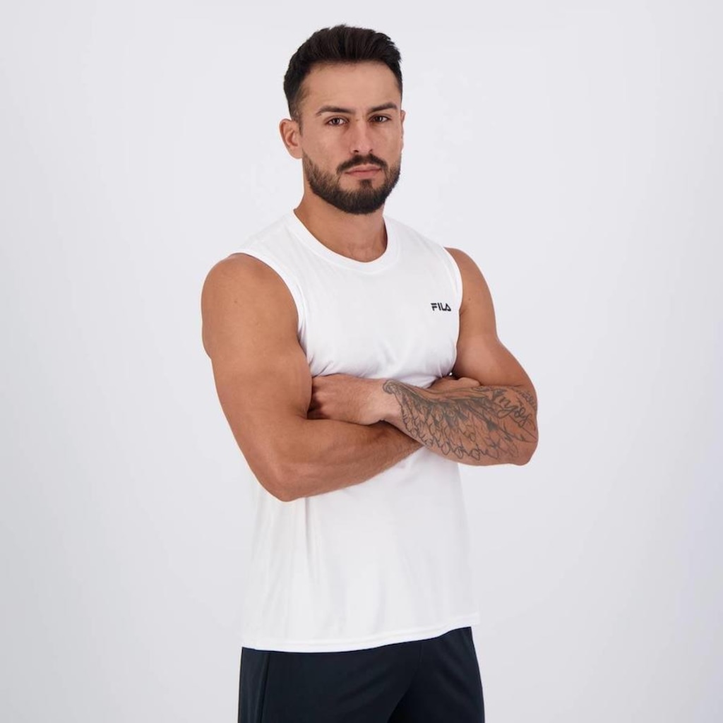Imagem 2 do produto Camiseta Regata Fila Basic Sports Polygin - Masculina