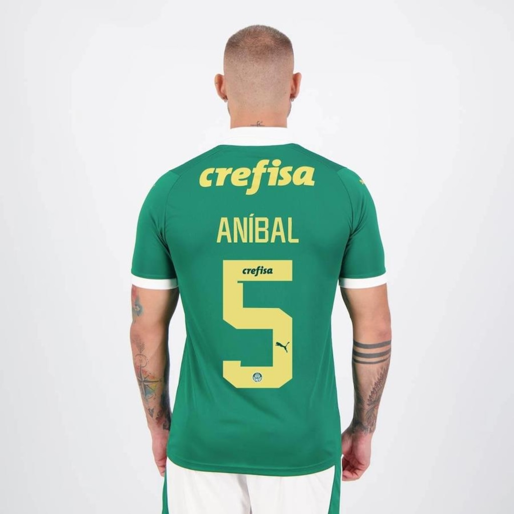 Imagem 2 do produto Camisa 1 do Palmeiras 2024 5 Aníbal Puma - Masculina