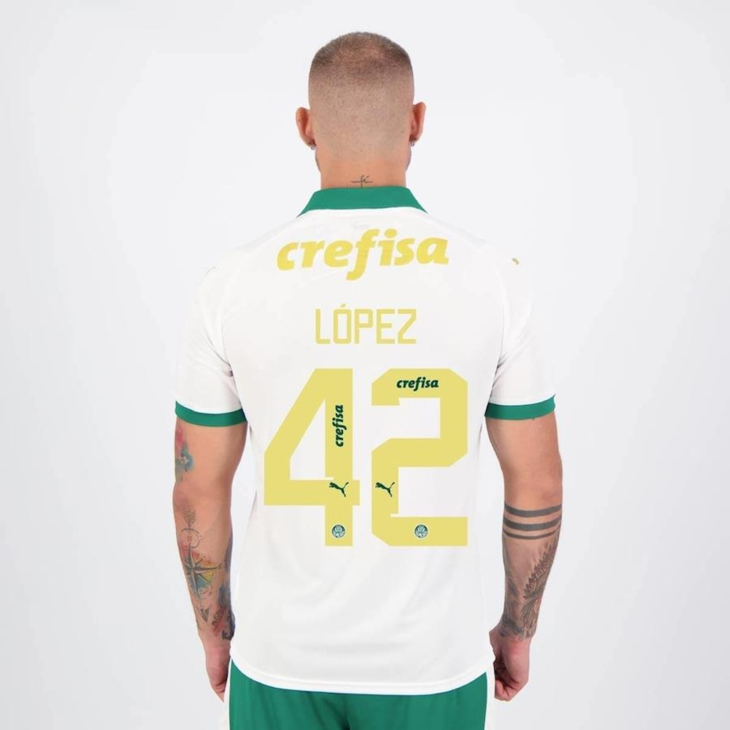 Imagem 2 do produto Camisa 2 do Palmeiras 2024 42 López Puma - Masculina