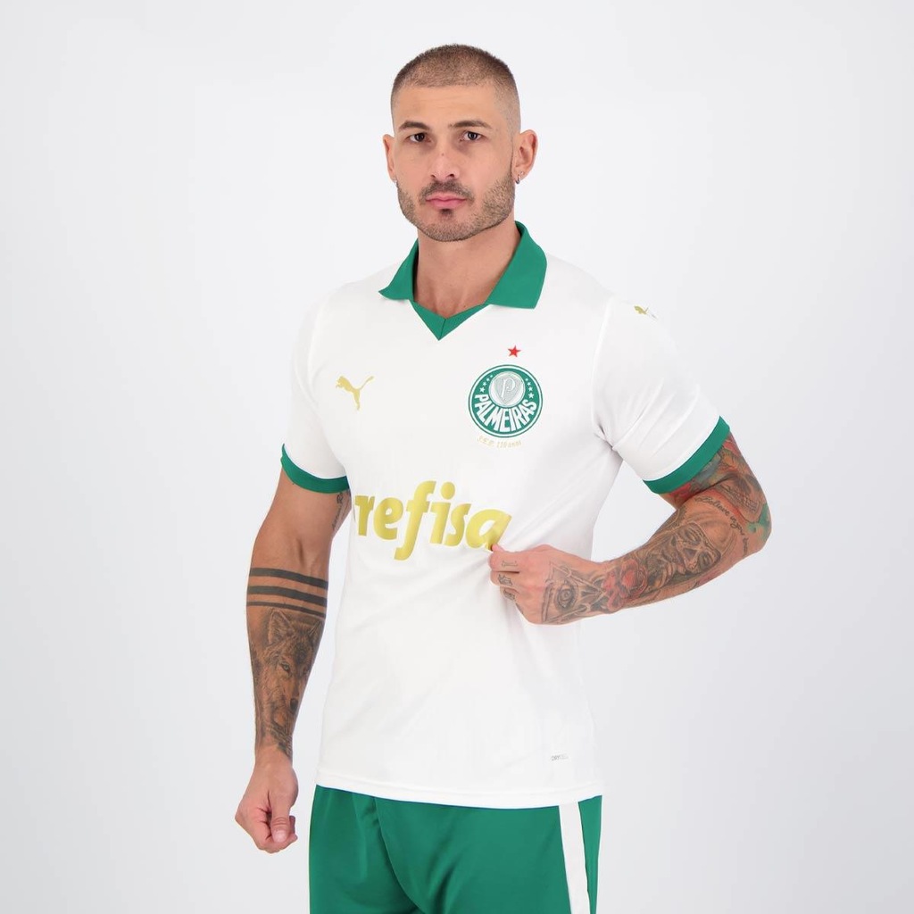 Imagem 5 do produto Camisa 2 do Palmeiras 2024 42 López Puma - Masculina