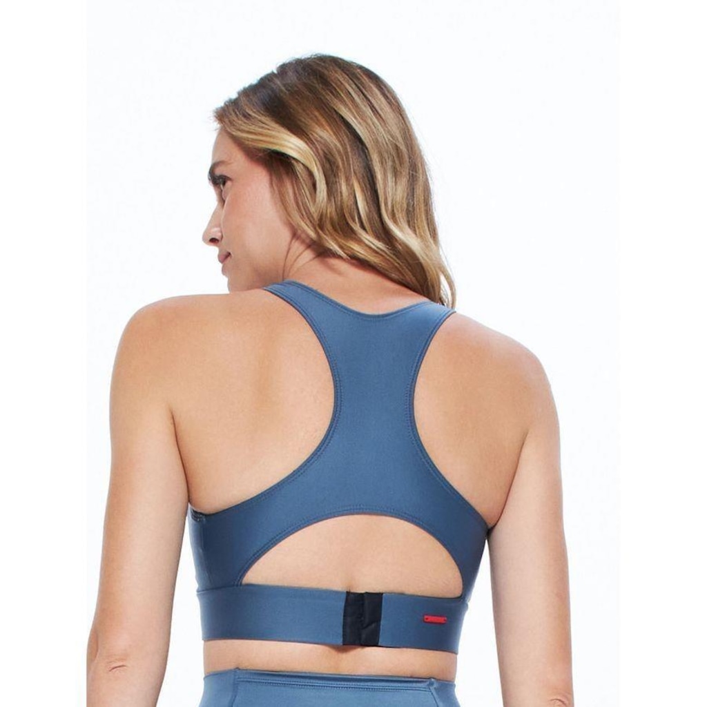Imagem 3 do produto Top Fitness Body For Sure com Decote em V Basic - Feminino