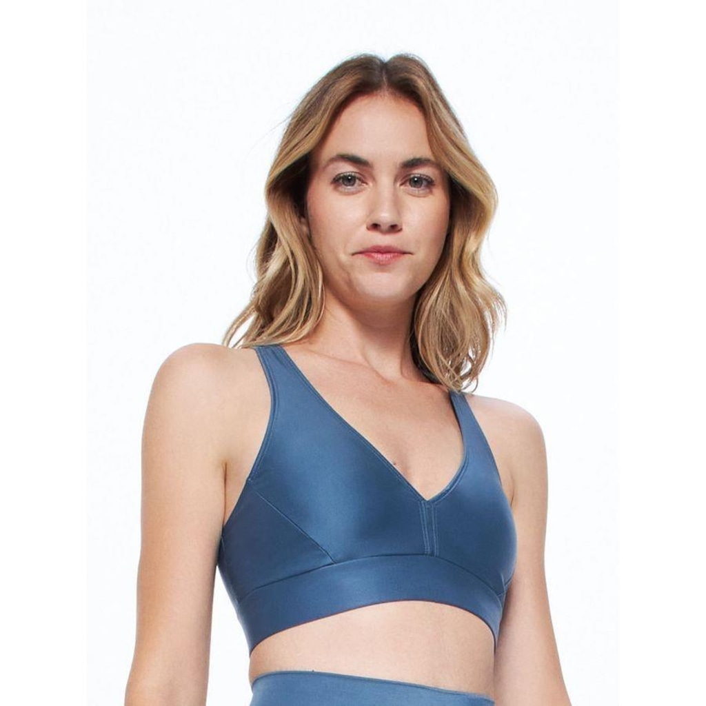 Imagem 4 do produto Top Fitness Body For Sure com Decote em V Basic - Feminino