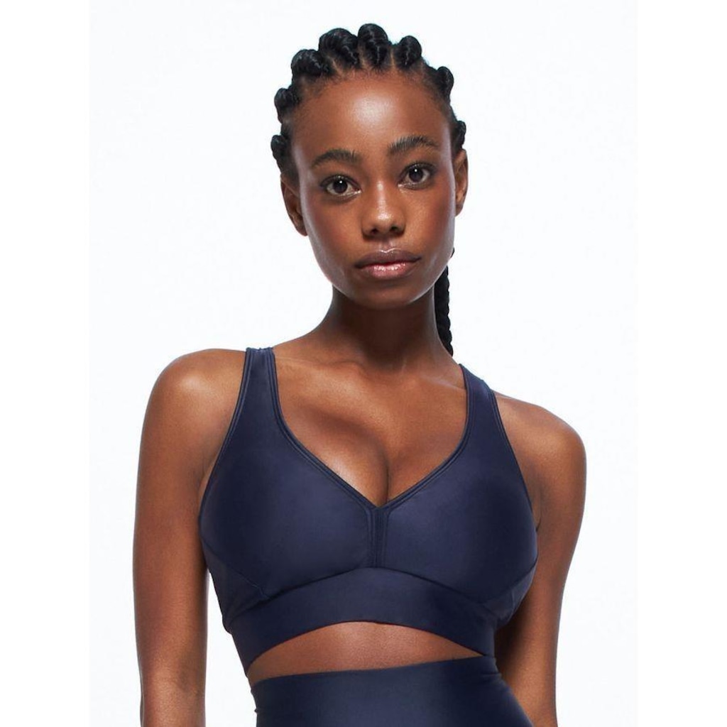Imagem 2 do produto Top Fitness Body For Sure com Decote em V Basic - Feminino