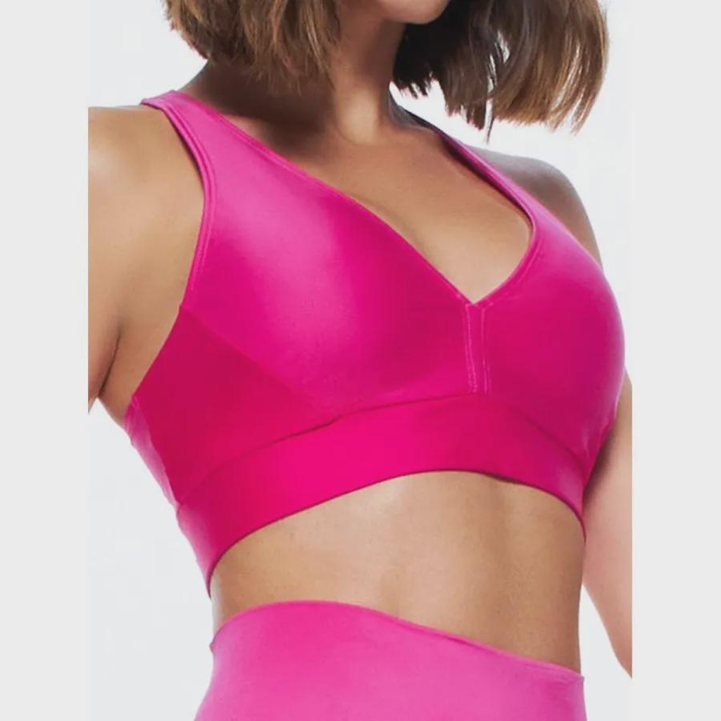 Imagem 4 do produto Top Fitness Body For Sure com Decote em V Basic - Feminino