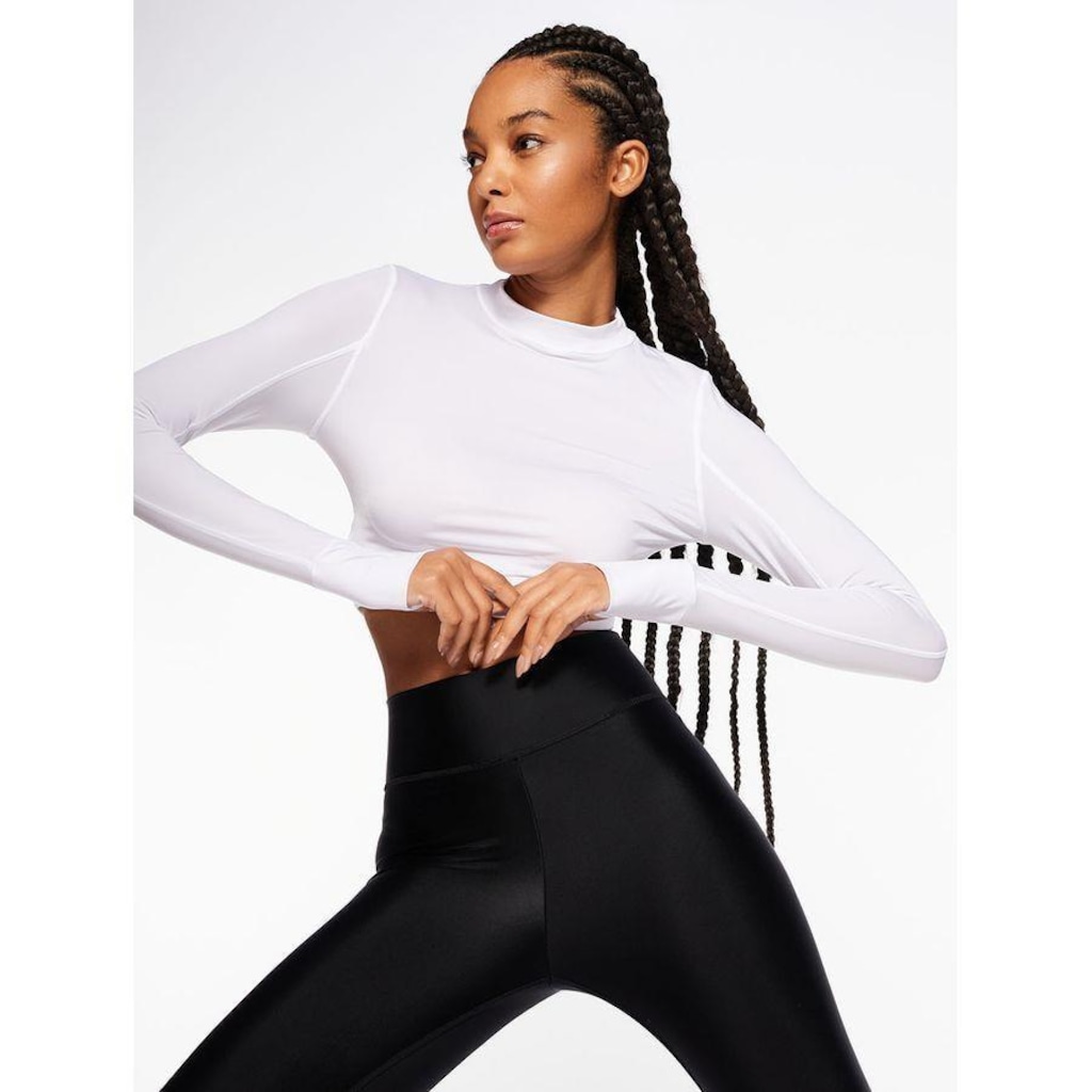 Imagem 3 do produto Blusa Cropped Body For Sure Manga Longa U.V - Feminina