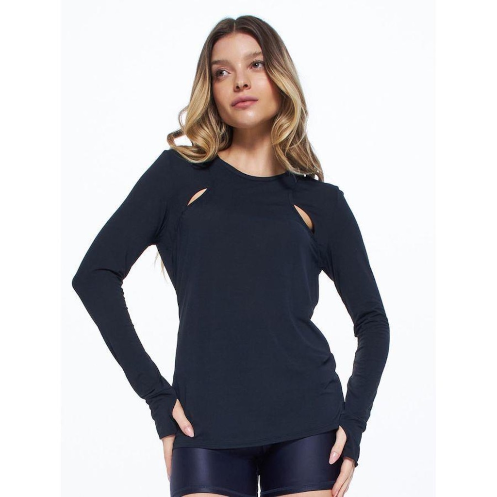 Imagem 2 do produto Camiseta Manga Longa Bodyforsure Essentials - Feminina