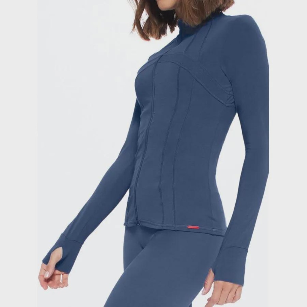 Imagem 4 do produto Jaqueta Sem Capuz Bodyforsure com Recortes Step - Feminina