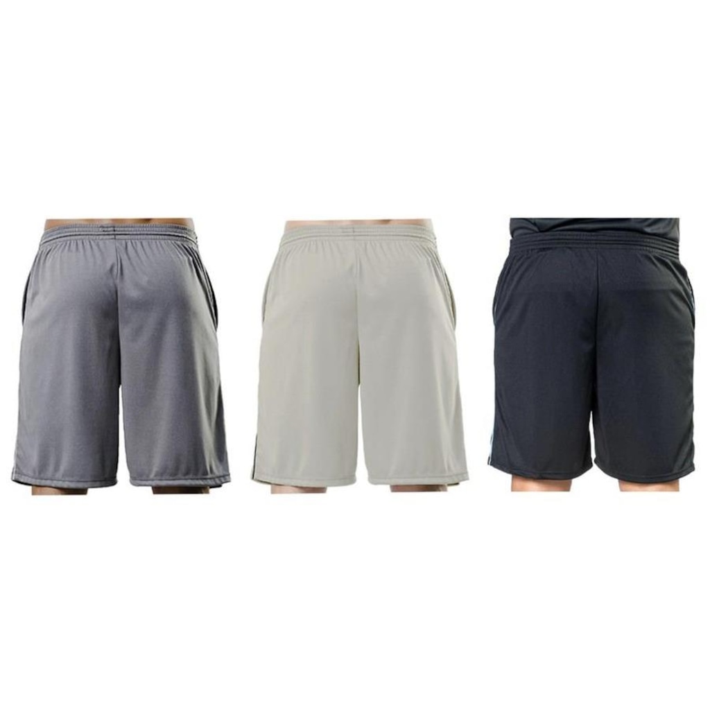 Imagem 2 do produto Kit Bermuda Elite Comfort - 3 Unidades - Masculina