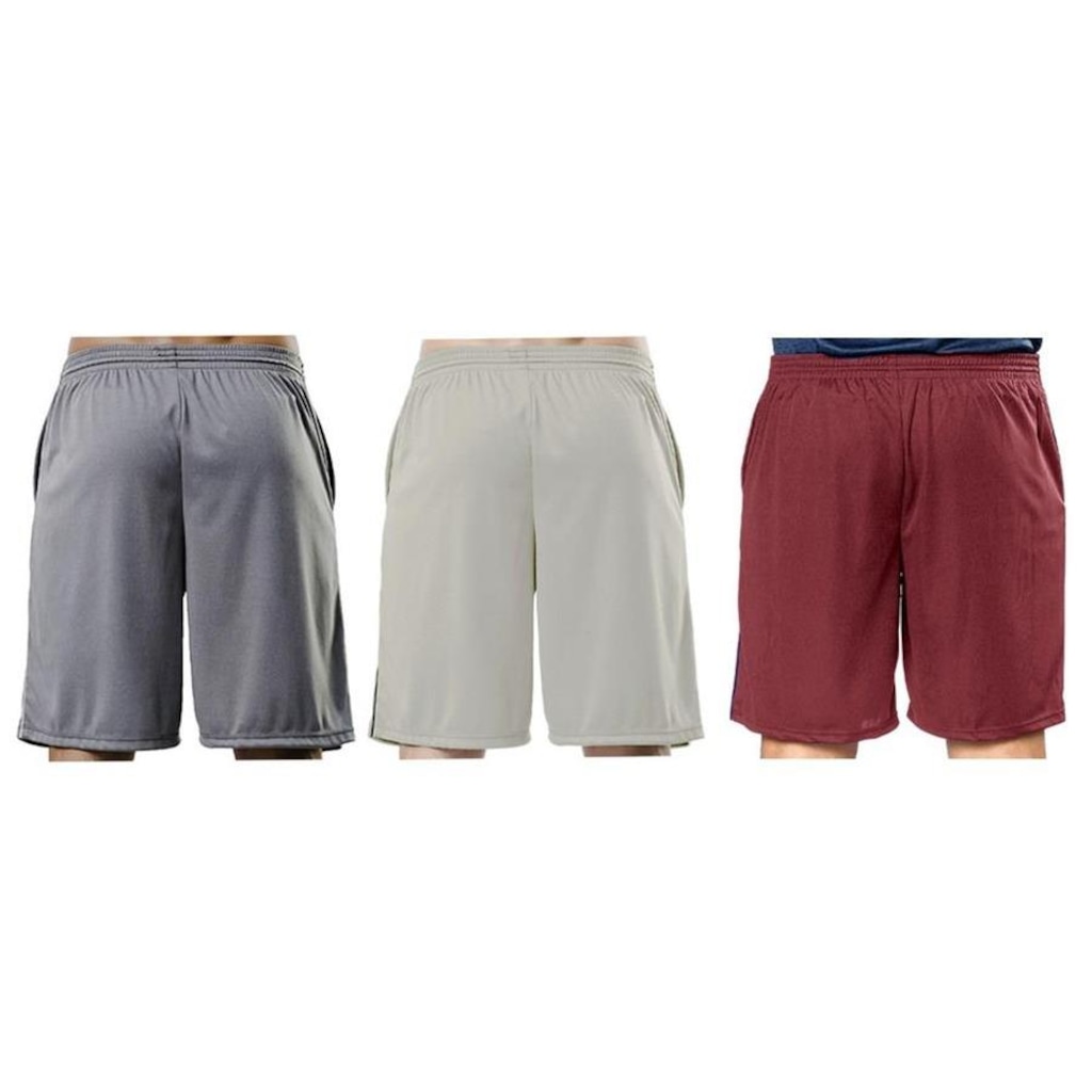 Imagem 2 do produto Kit Bermuda Elite Comfort - 3 Unidades - Masculina