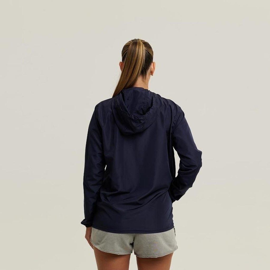 Imagem 4 do produto Jaqueta Corta Vento Impermeável com Capuz Wss Never Give Up! - Feminina