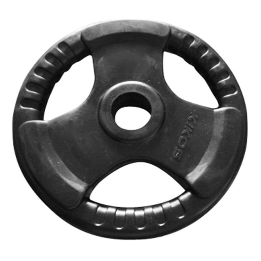 Imagem 2 do produto Anilha Kikos 7.5Kg Emborrachada Olímpica