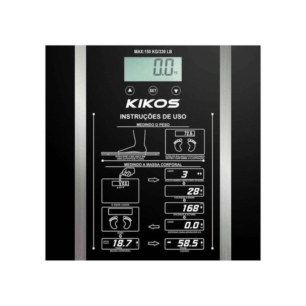 Imagem 3 do produto Balança Digital Kikos Ison