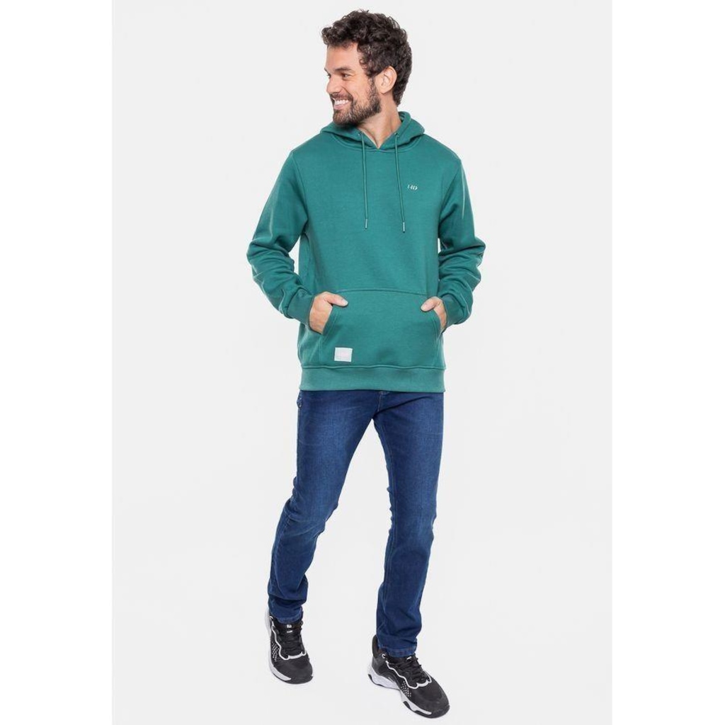 Imagem 2 do produto Blusão de Moletom com Capuz Hd Canguru Rotor - Masculino