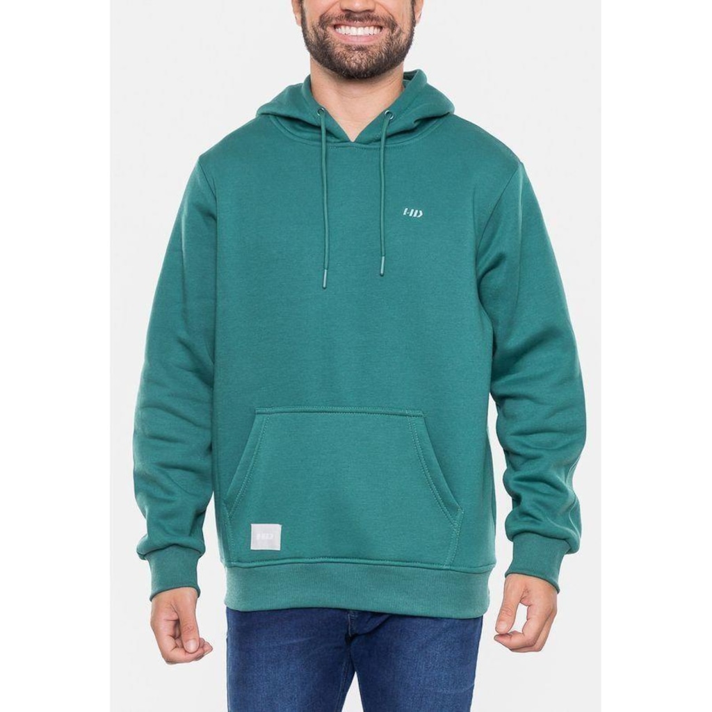 Imagem 4 do produto Blusão de Moletom com Capuz Hd Canguru Rotor - Masculino