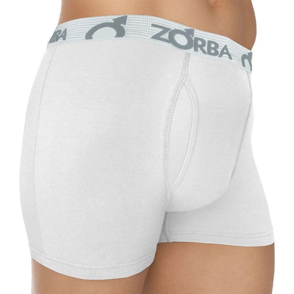 Imagem 3 do produto Kit Cuecas Zorba Boxer com Abertura - 6 Unidades - Adulto