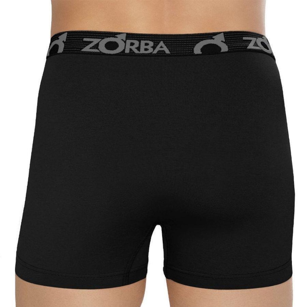 Imagem 4 do produto Kit Cuecas Zorba Boxer com Abertura - 6 Unidades - Adulto