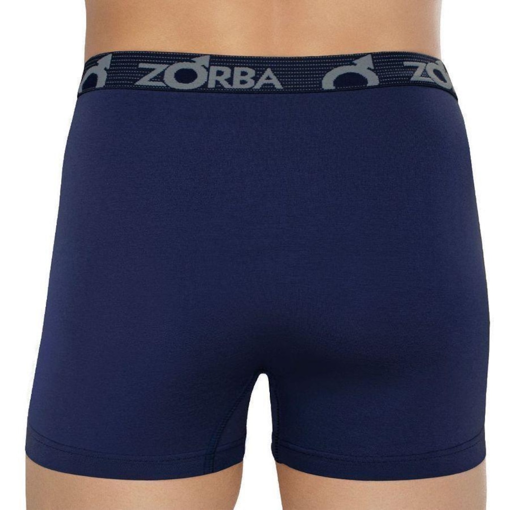 Imagem 4 do produto Kit Cuecas Zorba Boxer com Abertura - 6 Unidades - Adulto