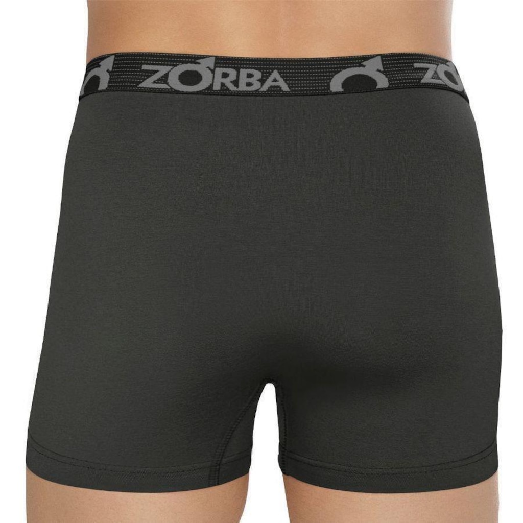 Imagem 4 do produto Kit Cuecas Zorba Boxer com Abertura - 6 Unidades - Adulto